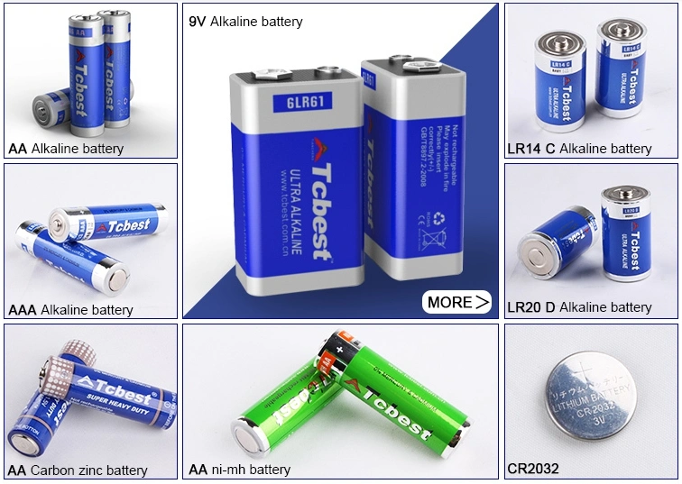 Battery Factory with CE/RoHS Certification 27A 12V Super Alkaline Battery AA AAA 6lr61 Lr20 Lr14 12V 23A 27A All Kinds of Dry Batteries for Remote Control