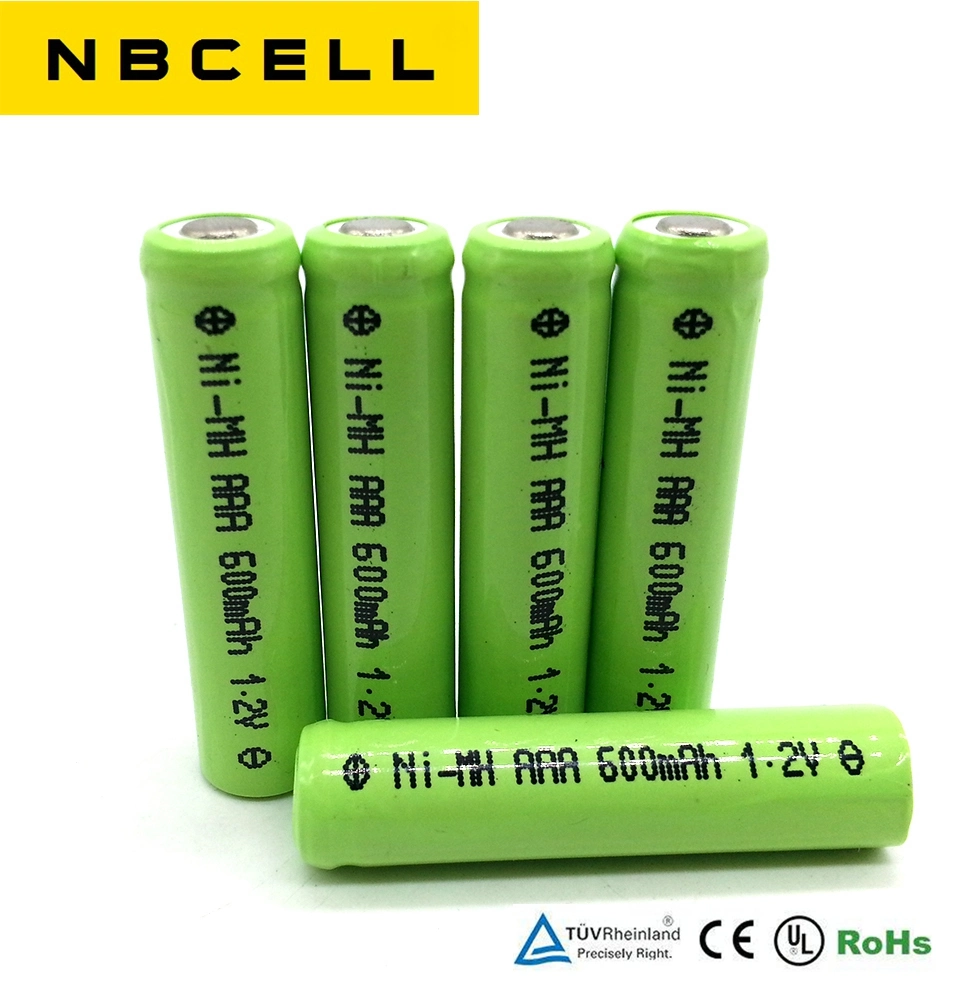 NiMH AAA 600mAh 1.2V Ni-MH Rechargeable Battery