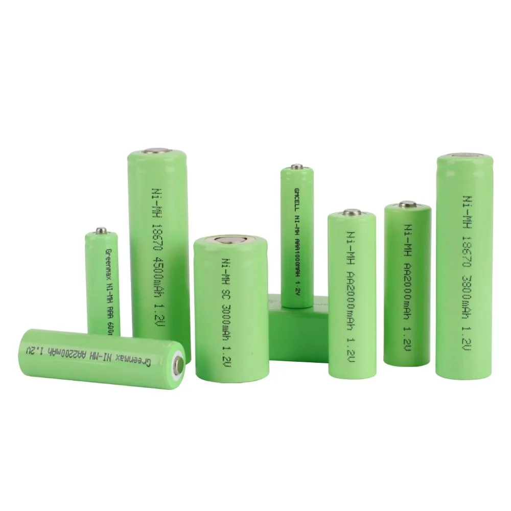 AA/ AAA/ C/ D Size High Capacity 1.2V NiMH Rechargeable Battery